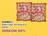 Promo Harga Mabell Bakso Sapi Serbaguna  650 gr - Yogya