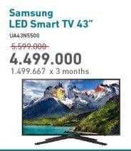 Promo Harga SAMSUNG UA43N5500 | Smart TV LED 43"  - Electronic City