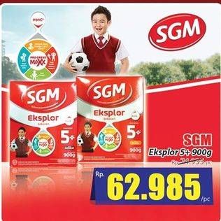 Promo Harga SGM Eksplor 5+ Susu Pertumbuhan 900 gr - Hari Hari