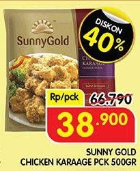 Promo Harga Sunny Gold Chicken Karaage 500 gr - Superindo