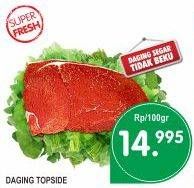 Promo Harga Daging Topside Sapi per 100 gr - Superindo