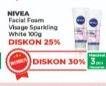 Promo Harga NIVEA Facial Foam Sparkling White 100 ml - Yogya