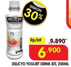 Promo Harga Delicyo Yogurt Drink 200 ml - Superindo