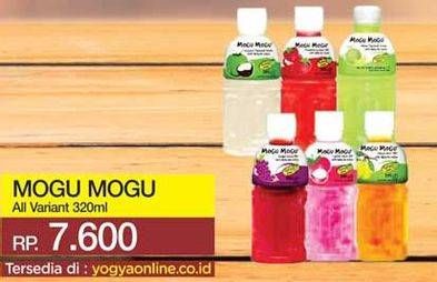 Promo Harga MOGU MOGU Minuman Nata De Coco All Variants 320 ml - Yogya