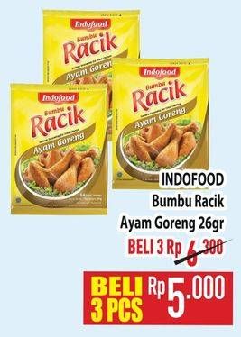 Promo Harga Indofood Bumbu Racik Ayam Goreng 26 gr - Hypermart