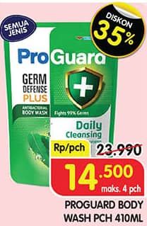 Promo Harga Proguard Body Wash All Variants 450 ml - Superindo