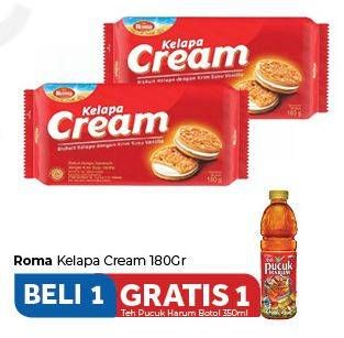 Promo Harga ROMA Kelapa Cream 180 gr - Carrefour