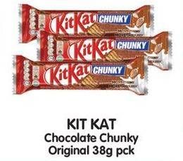 Promo Harga KIT KAT Chunky Original 38 gr - Indomaret