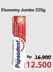 Promo Harga PEPSODENT Pasta Gigi Pencegah Gigi Berlubang White 225 gr - Alfamart