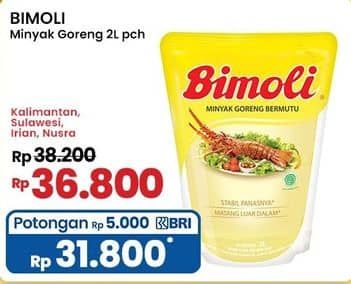 Promo Harga Bimoli Minyak Goreng 2000 ml - Indomaret