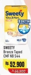 Promo Harga Sweety Bronze Comfort Dry X-Pert NB-S44 44 pcs - Alfamart