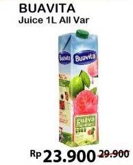 Promo Harga BUAVITA Fresh Juice All Variants 1 ltr - Alfamart