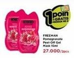 Promo Harga FREEMAN Mask Pomegranate per 2 sachet 15 ml - Watsons