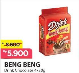 Promo Harga Beng-beng Drink per 4 sachet 30 gr - Alfamart
