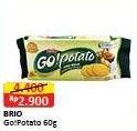 Promo Harga SIANTAR TOP GO Potato Biskuit Kentang 60 gr - Alfamart