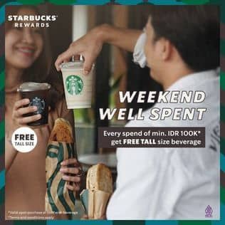 Promo Harga Starbucks Minuman Kopi  - Starbucks