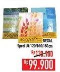 Promo Harga REGAL Sprei 120 X 200 1 pcs - Hypermart