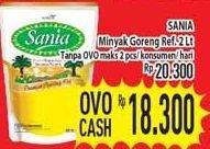 Promo Harga SANIA Minyak Goreng 2 ltr - Hypermart