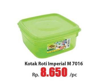 Promo Harga GREEN LEAF Kotak Roti Imperial M7016  - Hari Hari