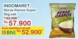 Promo Harga Indomaret Beras Ramos Super 5 kg - Indomaret