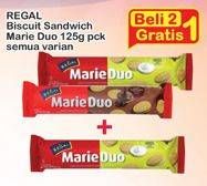 Promo Harga REGAL Marie Duo All Variants 125 gr - Indomaret