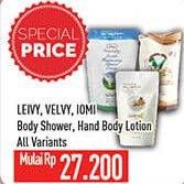 Promo Harga Leivy/Velvy/IOMI Body Shower, Hand Body Lotion  - Hypermart