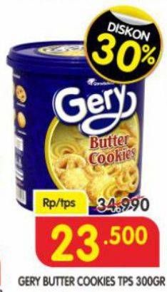 Promo Harga Gery Butter Cookies 300 gr - Superindo