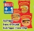 Promo Harga TASTYMAX Bratwurst Original/Blackpepper/Cheese 500gr  - Hypermart