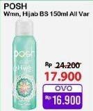 Promo Harga Posh Perfumed Body Spray   - Alfamart