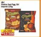 Promo Harga Piattos Snack Kentang Sapi Panggang, Sambal Geprek 120 gr - Alfamart