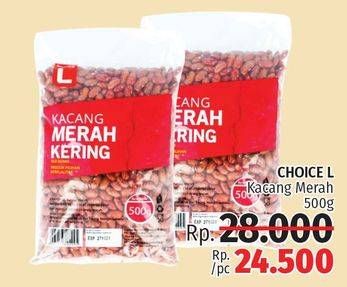 Promo Harga Kacang Merah 500 gr - LotteMart