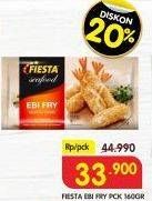 Promo Harga Fiesta Seafood Ebi Fry 160 gr - Superindo