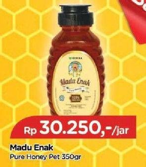 Promo Harga Madu Enak Pure Honey 350 gr - TIP TOP