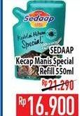 Promo Harga SEDAAP Kecap Manis Special 550 ml - Hypermart