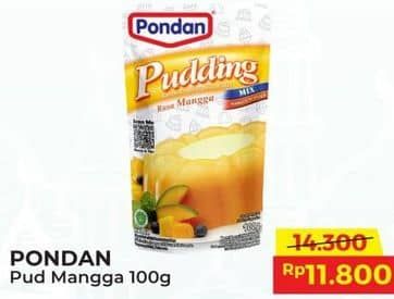 Promo Harga Pondan Pudding Flan Mangga 100 gr - Alfamart