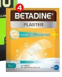 Promo Harga Betadine Plaster 5 pcs - Watsons