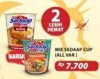 Promo Harga SEDAAP Mie Cup All Variants 75 gr - Superindo