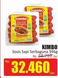 Promo Harga KIMBO Sosis Sapi Serbaguna 12 pcs - Hari Hari