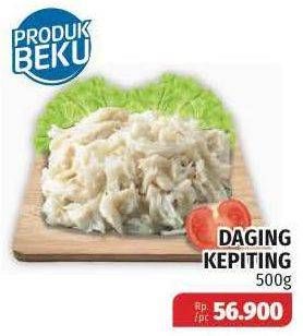 Promo Harga Daging Kepiting per 500 gr - Lotte Grosir