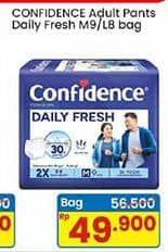 Promo Harga Confidence Adult Pants Daily Fresh L8, M9 8 pcs - Indomaret