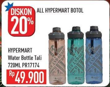 Promo Harga HYPERMART Water Bottle PR17174 720 ml - Hypermart
