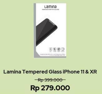 Promo Harga LAMINA Premium Tempered Glass IPhone 11, IPhone XR  - iBox