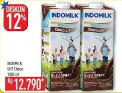Promo Harga Indomilk Susu UHT Cokelat 1000 ml - Hypermart
