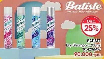 Promo Harga Batiste Dry Shampoo 200 ml - Guardian