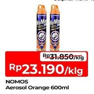 Promo Harga Nomos Aerosol Orange 600 ml - TIP TOP