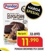 Promo Harga Pondan Brownies Coklat 230 gr - Superindo