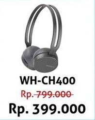 Promo Harga SONY WH-CH400 | Wireless Headphones  - Hartono