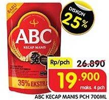 Promo Harga ABC Kecap Manis 700 ml - Superindo