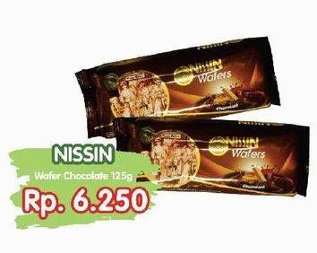 Promo Harga NISSIN Wafers Chocolate 125 gr - Yogya