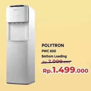 Promo Harga Polytron PWC 600 Dispenser Galon Bawah  - Yogya